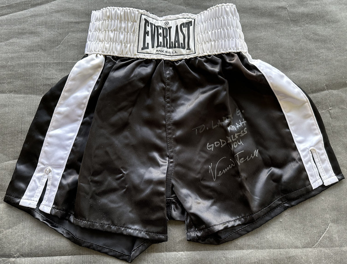 FORREST, VERNON SIGNED BOXING TRUNKS – JO Sports Inc.