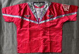 HOLYFIELD, EVANDER FIGHT WORN CORNERMAN JACKET (2000-RUIZ I FIGHT-HOLYFIELD WINS TITLE-HALLMARK LOA)