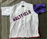 HOLYFIELD, EVANDER FIGHT WORN CORNERMAN JACKET (2008-VALUEV FIGHT-HALLMARK LOA)