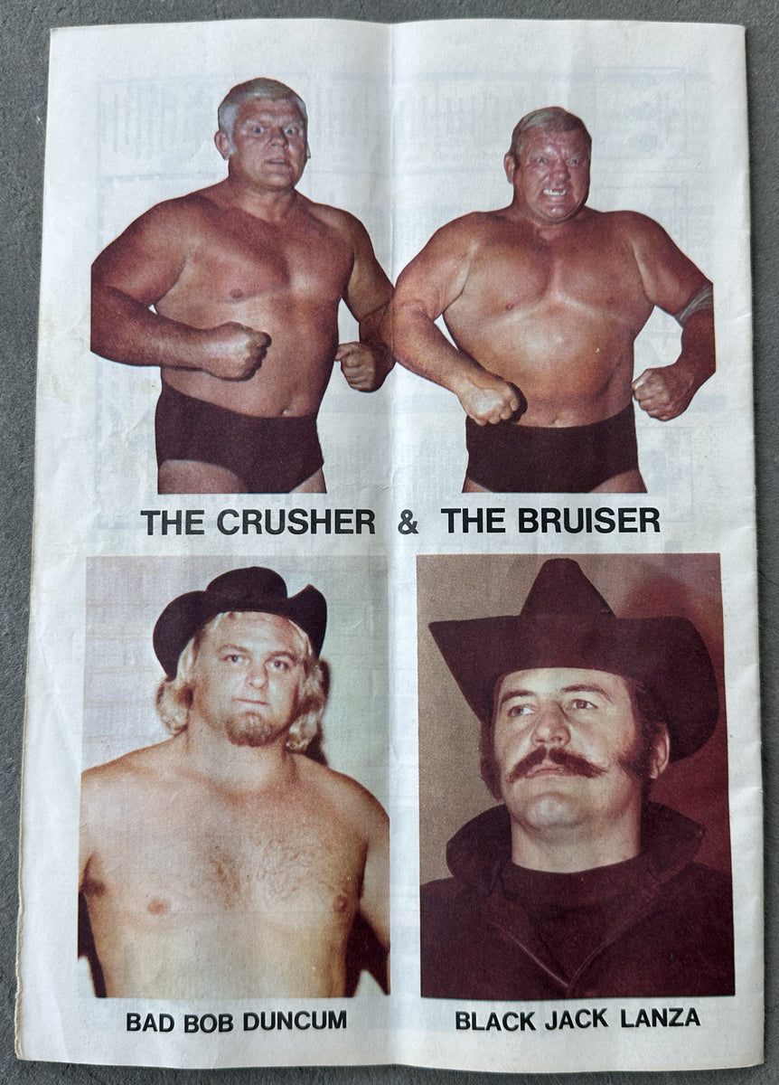 ALI, MUHAMMAD-ANTONIO INOKI CHUCK WEPNER-ANDRE THE GIANTS SOUVENIR P