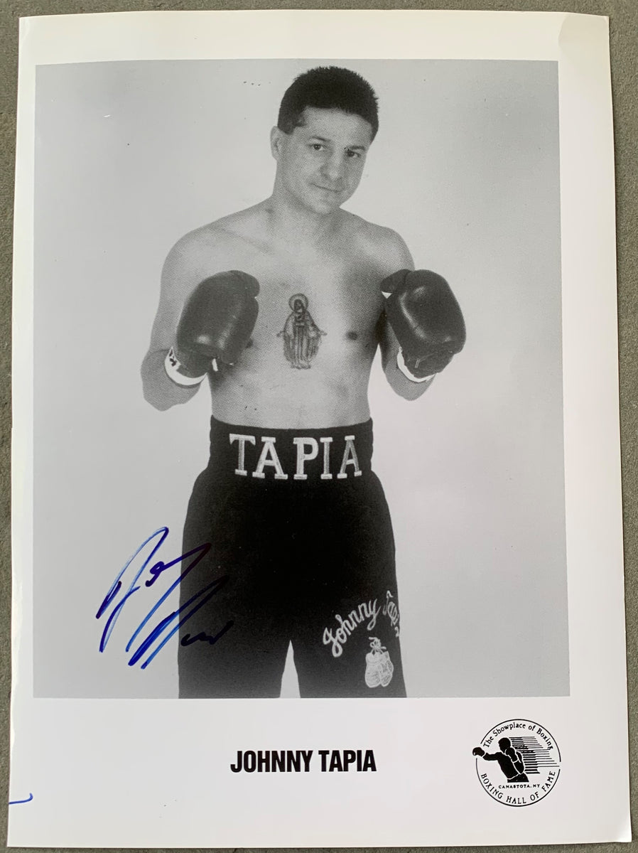 TAPIA, JOHNNY SIGNED PROMOTIONAL PHOTO – JO Sports Inc.