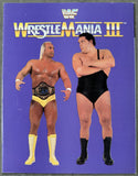 WRESTLEMANIA III PROGRAM (1987-HULK HOGAN & ANDRE THE GIANT)