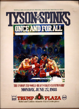 TYSON, MIKE-MICHAEL SPINKS PRESS KIT (1987)