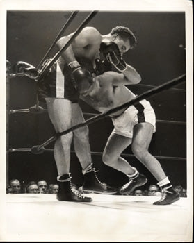 LAMOTTA, JAKE-BILLY FOX WIRE PHOTO (1947)