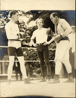 JEFFRIES, CORBETT & CHOYNSKI ORIGINAL ANTIQUE PHOTO (1910)