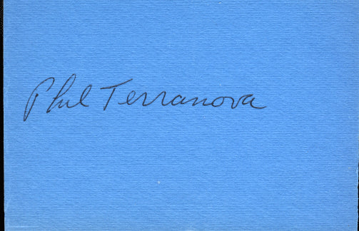 TERRANOVA, PHIL INK SIGNATURE