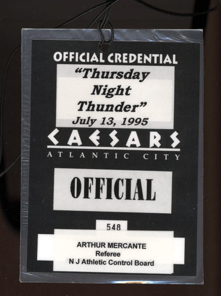 Gatti,Arturo Official Credential Against Francis 1995 (Used by Arthur Mercante)