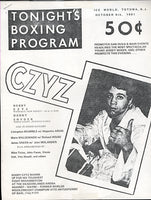 CZYZ, BOBBY-DAN SNYDER OFFICIAL PROGRAM (1981)