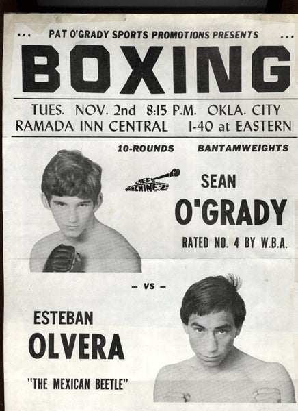 O'Grady,Sean-Olvera Advertising Broadside  1976