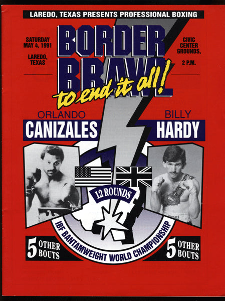 Canizales,Orlando-Hardy Official Prorgam  1991