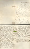 KILRAIN, JAKE HAND WRITTEN & SIGNED LETTER (1886)