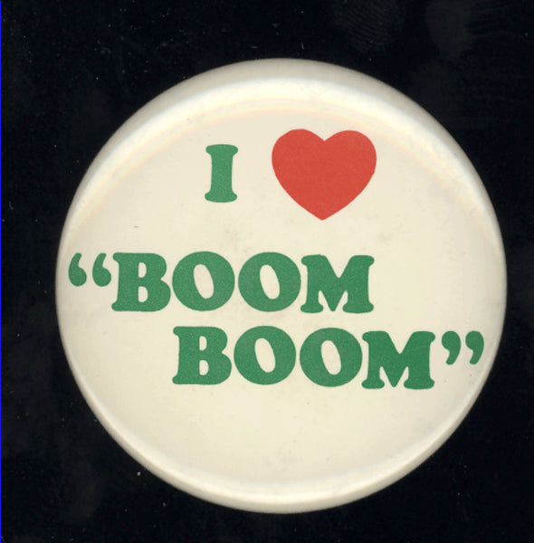MANCINI, RAY "BOOM BOOM" SOUVENIR PIN (1980'S)