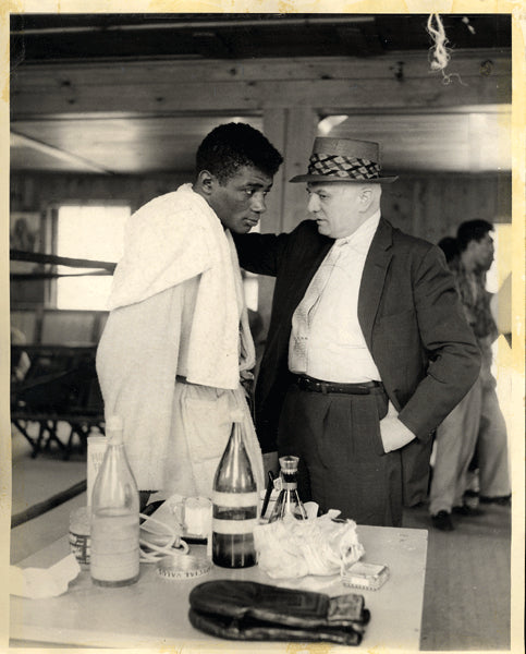 PATTERSON, FLOYD & CUS D'AMATO ORIGINAL PHOTO (JUNE 1958)