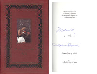 ALI, MUHAMMAD & THOMAS HAUSER SIGNED BOOK MUHAMMAD ALI HIS LIFE AND TIMES (LEATHER EDITION)