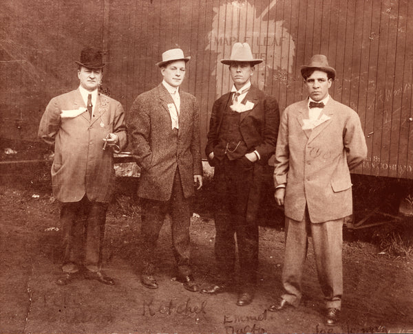 KETCHEL, STANLEY & EMMETT DALTON PHOTOGRAPH (OCTOBER ,1910)