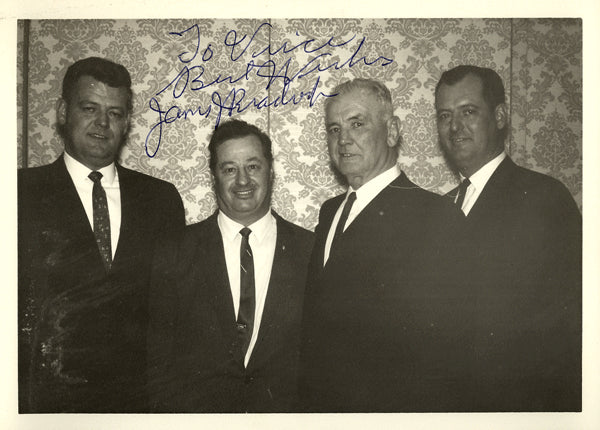 BRADDOCK, JAMES J. SIGNED PHOTO – JO Sports Inc.