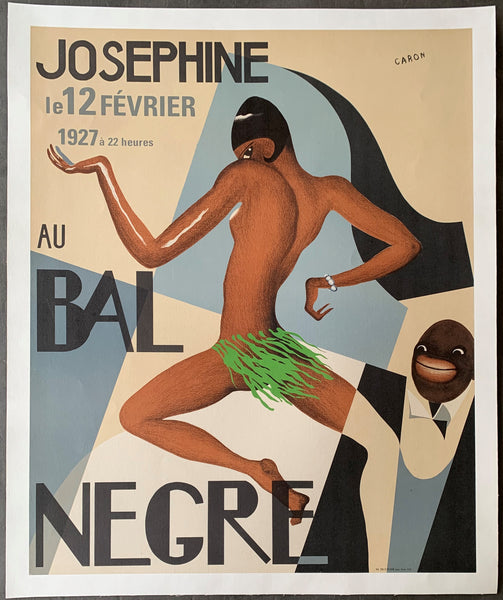 BAKER, JOSEPHINE AU BAL NEGRE ORIGINAL POSTER (THE BLACK BALL-1927)