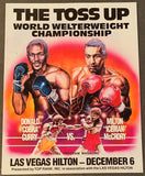 CURRY, DON-MILTON MCCRORY OFFICIAL PROGRAM (1985)