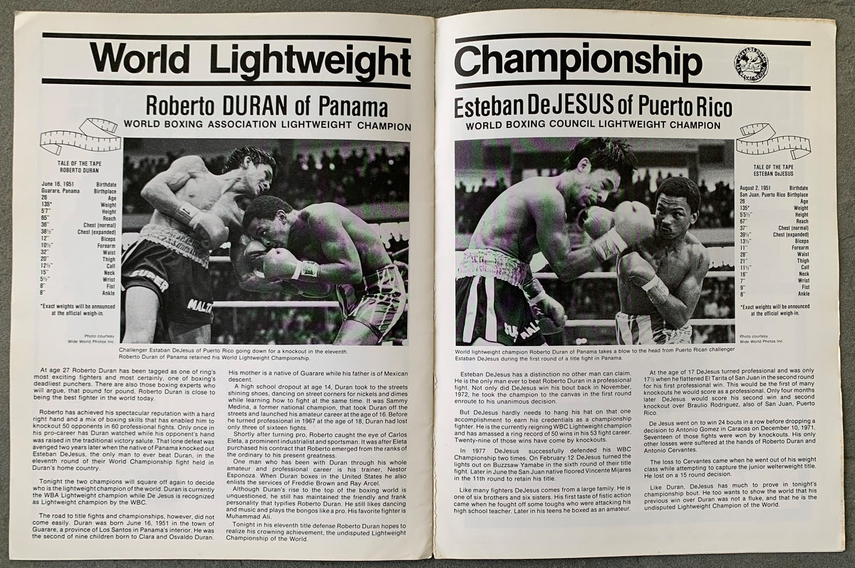 DURAN, ROBERTOESTEBAN DEJESUS III OFFICIAL PROGRAM JO Sports Inc.
