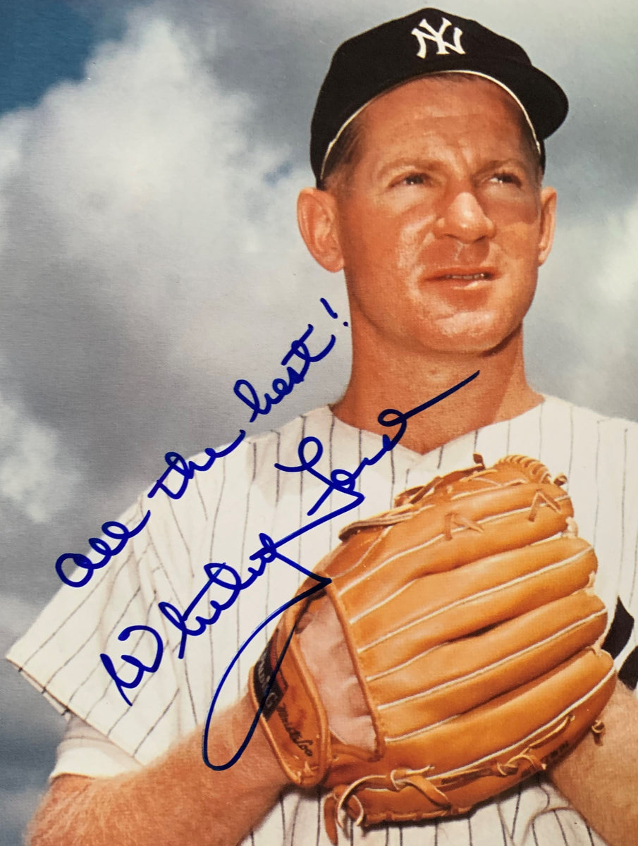 FORD, WHITEY SIGNED PHOTO – JO Sports Inc.