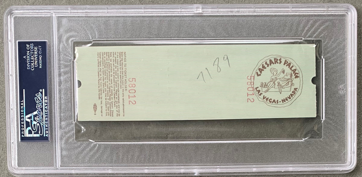 HOLMES, LARRYALFREDO EVANGELISTA & KEN NORTONRANDY STEPHENS FULL TIC