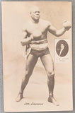 JOHNSON, BATTLING JIM REAL PHOTO POSTCARD