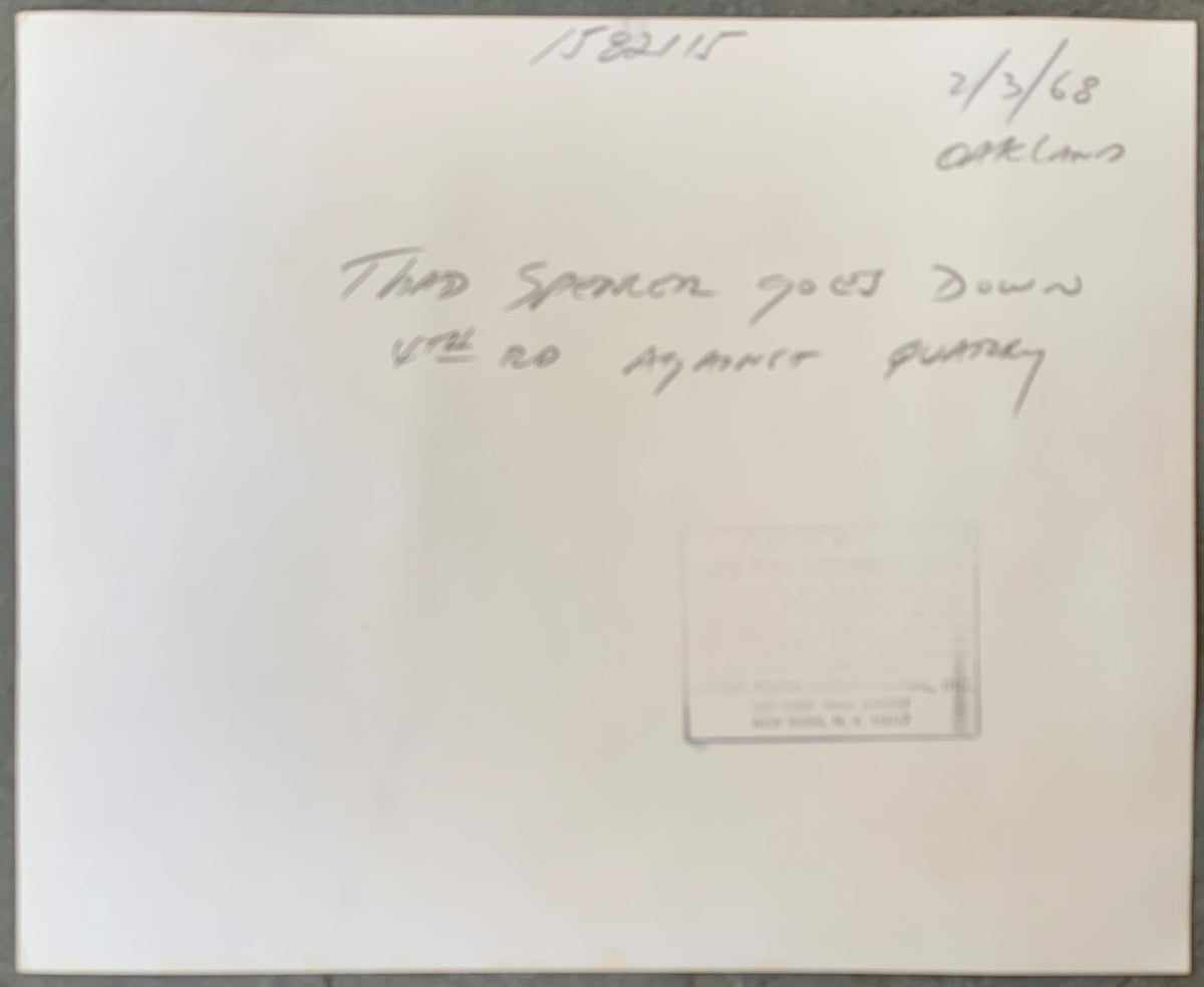 QUARRY, JERRYTHAD SPENCER WIRE PHOTO (1968) JO Sports Inc.