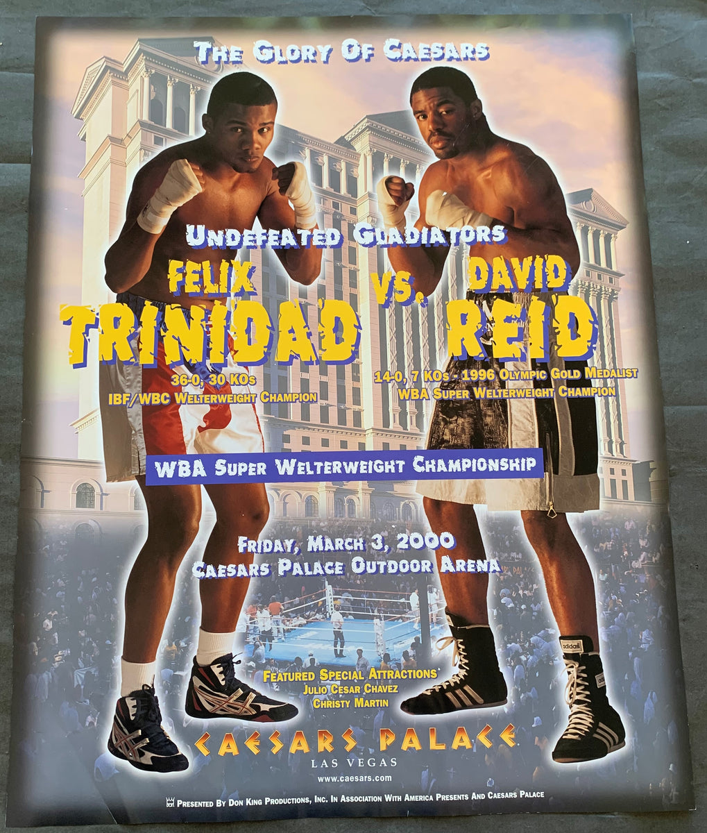 TRINIDAD, FELIX-DAVID REID ON SITE POSTER (2000) – JO Sports Inc.