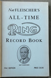RING RECORD BOOK (1ST ISSUE-1941-SIGNED BY NATFLEISCHER)