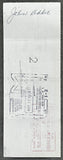 ADDIE, JOHNNY SIGNED PAYROLL CHECK (1958-ALSO SIGNED BY TEDDY BRENNER)