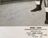 AKINS, VIRGIL SIGNED PHOTO