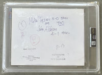 TYSON, MIKE-JOHN ALDERSON ORIGINAL TYPE 1 PHOTO (1985-PSA/DNA)