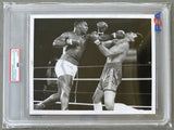 TYSON, MIKE-JOHN ALDERSON ORIGINAL TYPE 1 PHOTO (1985-PSA/DNA)