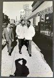 ALI, MUHAMMAD & DREW "BUNDINI" BROWN & ANGELO DUNDEE ORIGINAL TYPE 1 LARGE FORMAT PHOTOGRAPH (1964)