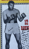 ALI, MUHAMMAD-GEORGE CHUVALO II SIGNED ON SITE POSTER (1972)