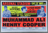ALI, MUHAMMAD-HENRY COOPER II ON SITE POSTER (1966)