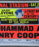 ALI, MUHAMMAD-HENRY COOPER II ON SITE POSTER (1966)