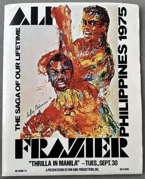 ALI, MUHAMMAD-JOE FRAZIER III PRESS KIT (1975-INCLUDES POSTER & PHOTOS)