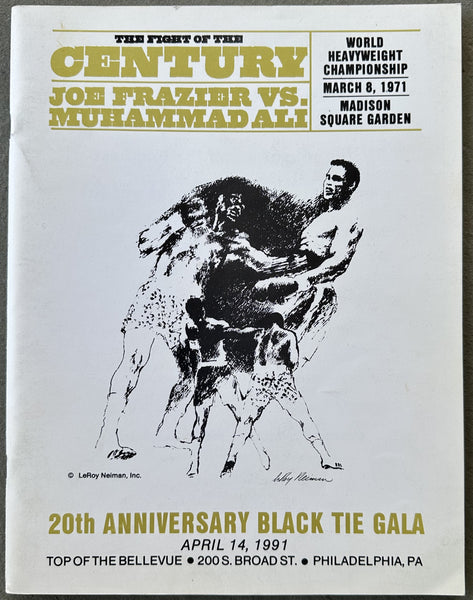 ALI, MUHAMMAD-JOE FRAZIER I 20TH ANNIVERSARY PROGRAM (1991)