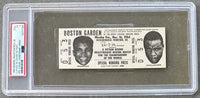 ALI, MUHAMMAD-SONNY LISTON II FULL TICKET (1964-POSTPONED-PSA/DNA EX 5)