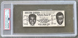 ALI, MUHAMMAD-SONNY LISTON II FULL TICKET (1964-POSTPONED-PSA/DNA EX 5)