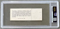 ALI, MUHAMMAD-SONNY LISTON II FULL TICKET (1964-POSTPONED-PSA/DNA EX 5)