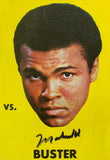 ALI, MUHAMMAD-BUSTER MATHIS SIGNED OFFICIAL PROGRAM (1971-SIGNED BY ALI-JSA)