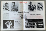 ALI, MUHAMMAD-BUSTER MATHIS SIGNED OFFICIAL PROGRAM (1971-SIGNED BY ALI-JSA)