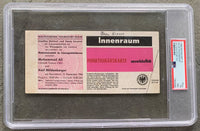 ALI, MUHAMMAD-KARL MILDENBERGER FULL TICKET (1966-PSA/DNA)