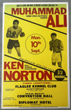 ALI, MUHAMMAD-KEN NORTON II CLOSED CIRCUIT POSTER (1973)
