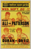 ALI, MUHAMMAD-FLOYD PATTERSON II ON SITE POSTER (1972)