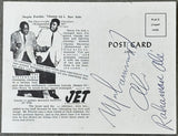 ALI, MUHAMMAD & RAHAMAN ALI & STEPIN FETCHIT SIGNED POSTCARD