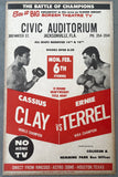 ALI, MUHAMMAD-ERNIE TERRELL CLOSED CIRCUIT POSTER (1967)