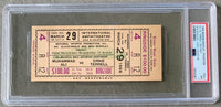 ALI, MUHAMMAD-ERNIE TERRELL FULL TICKET (1966-PSA/DNA NM 7)